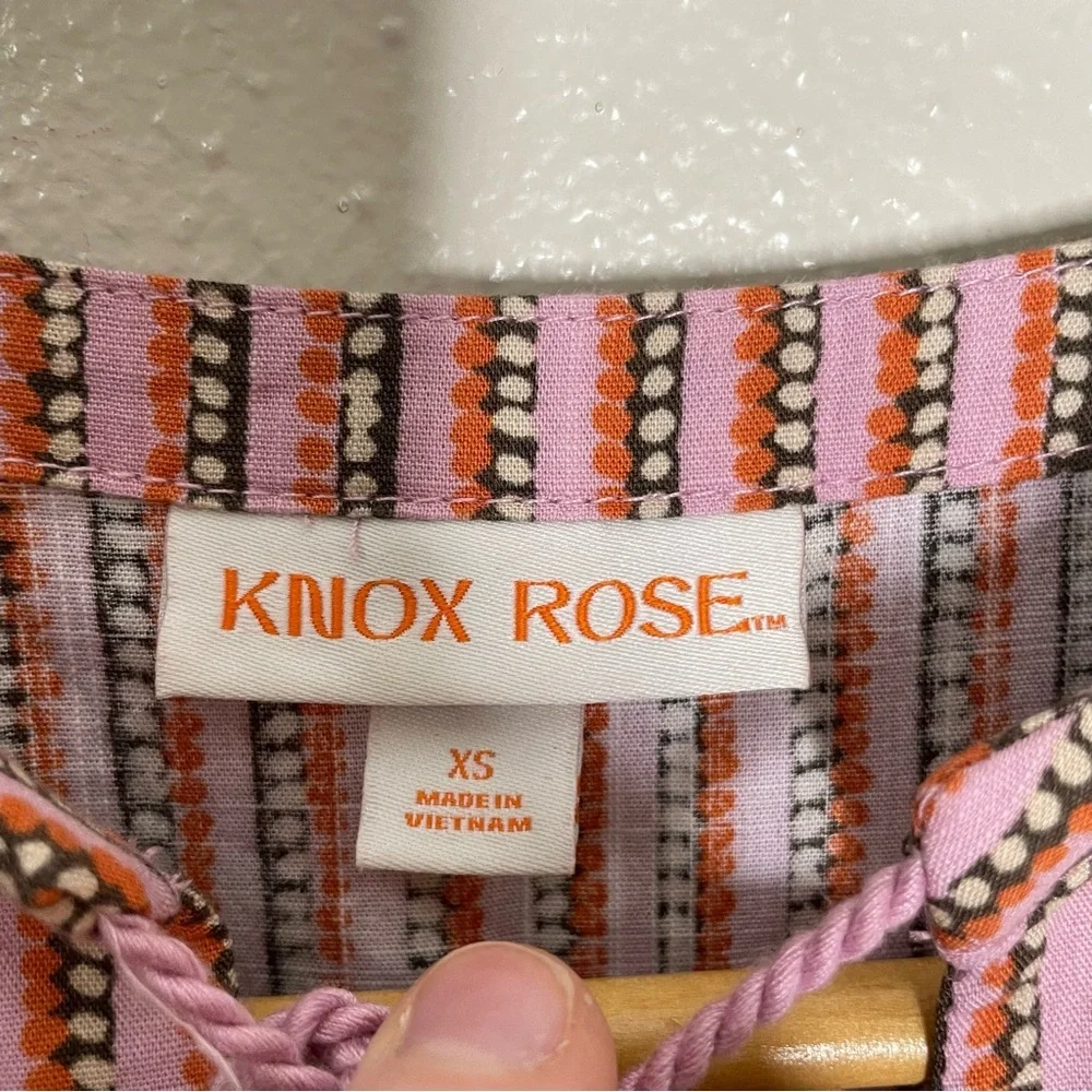 Knox Rose Cotton Blend Floral Mini Dress - Picture 5 of 8